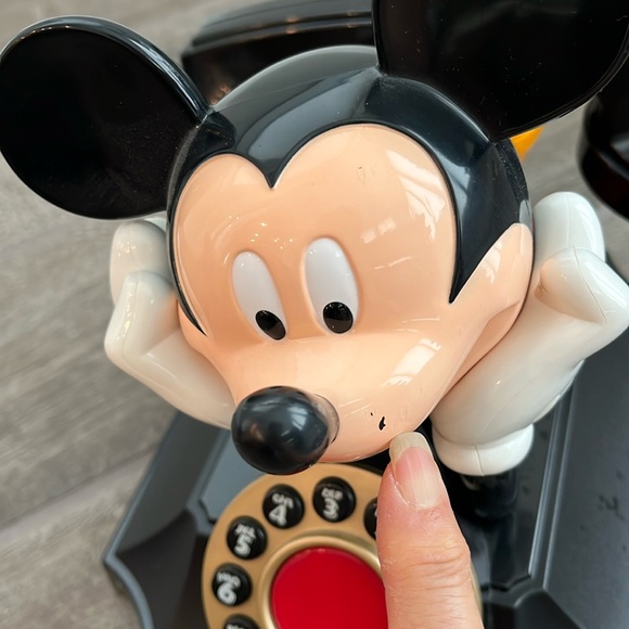 Vintage Mickey Mouse Disney Animated Rotary landline Home Phone - Picture 9 of 13